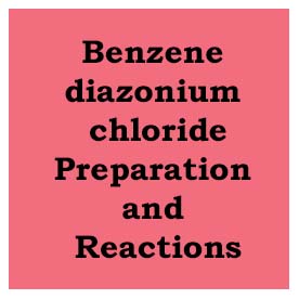 Benzene Diazonium Chloride