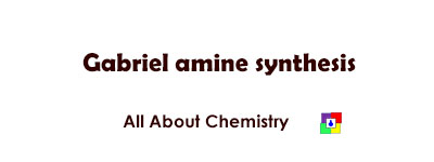 Gabriel amine synthesis