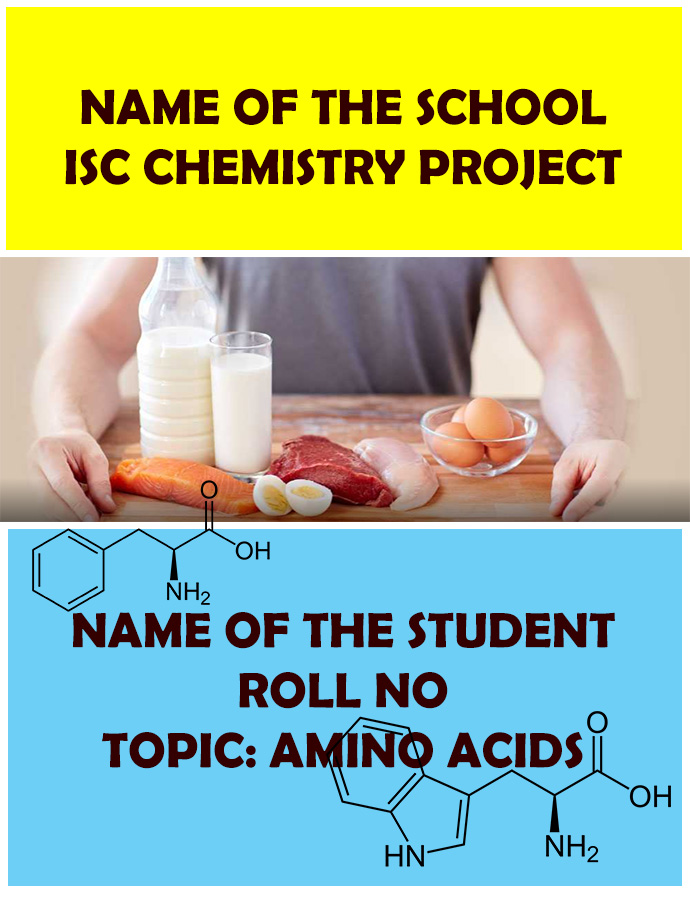 Amino Acids-ISC CHEMISTRY PROJECT