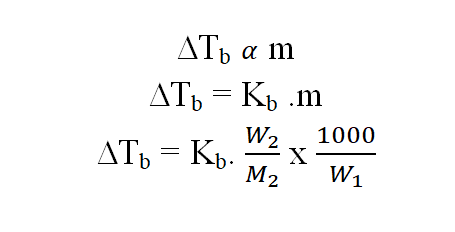 Elevation of boiling point