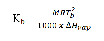 Elevation of boiling point