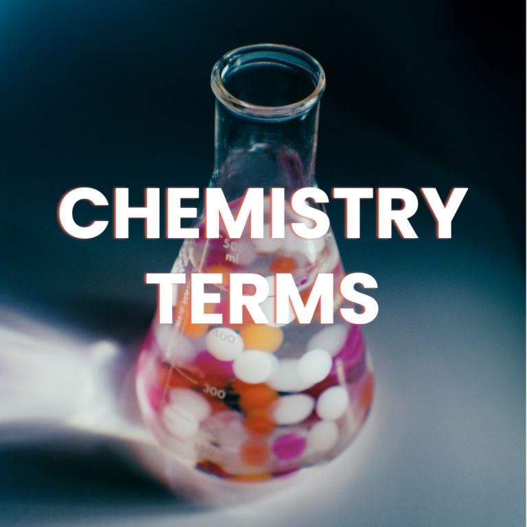Chemistry Terms