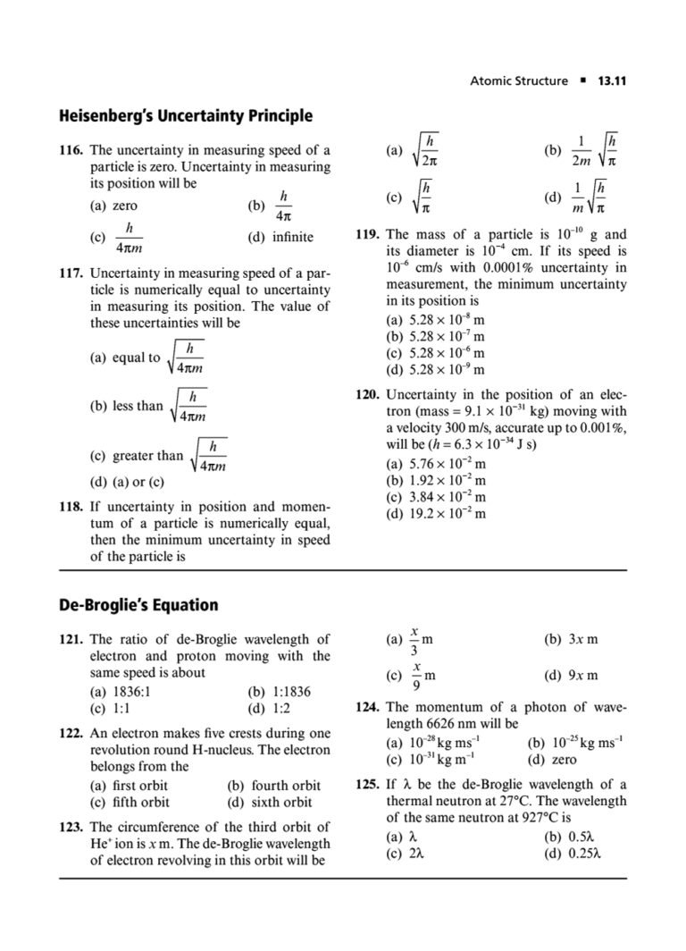 ATOMIC STRUCTURE JEE MAIN QUESTIONS PDF|Biswajit Das ALL ABOUT CHEMISTRY