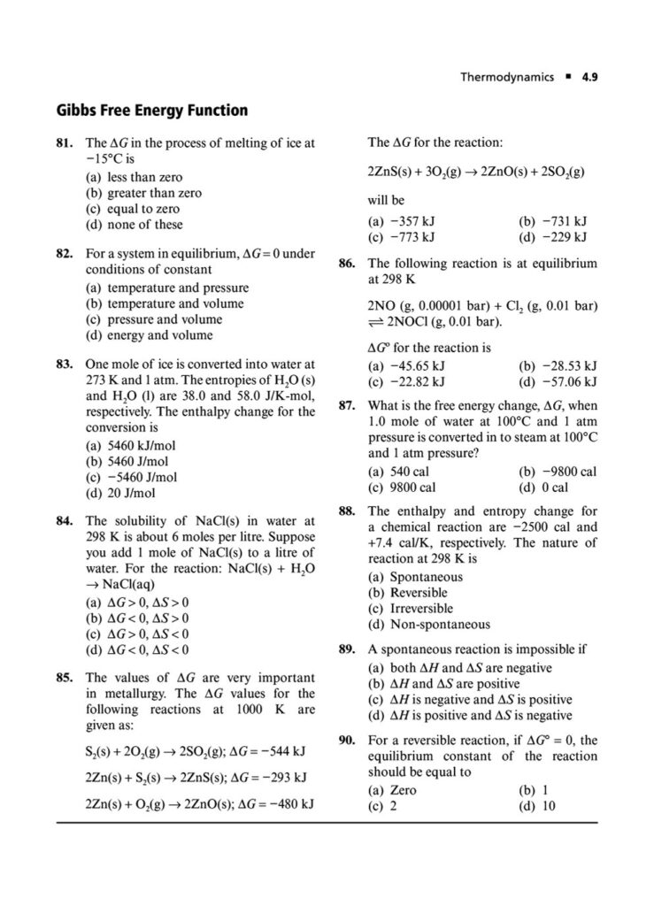THERMODYNAMICS JEE MAIN QUESTIONS PDF|Biswajit Das