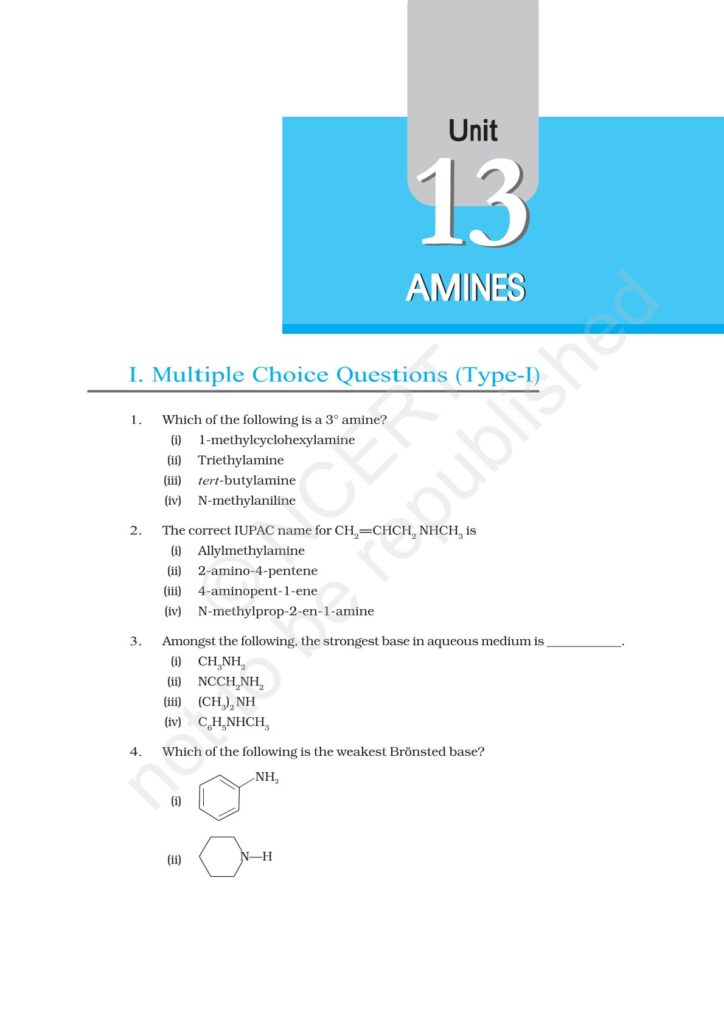 Organic Compounds Containing Nitrogen Class 12 NCERT Exemplar|CBSE|Biswajit Das
