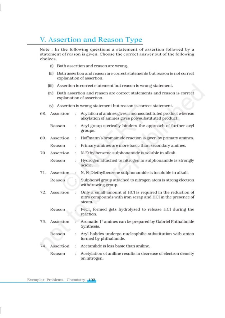 Organic Compounds Containing Nitrogen Class 12 NCERT Exemplar|CBSE|Biswajit Das
