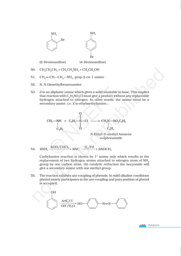 Organic Compounds Containing Nitrogen Class 12 NCERT Exemplar|CBSE|Biswajit Das
