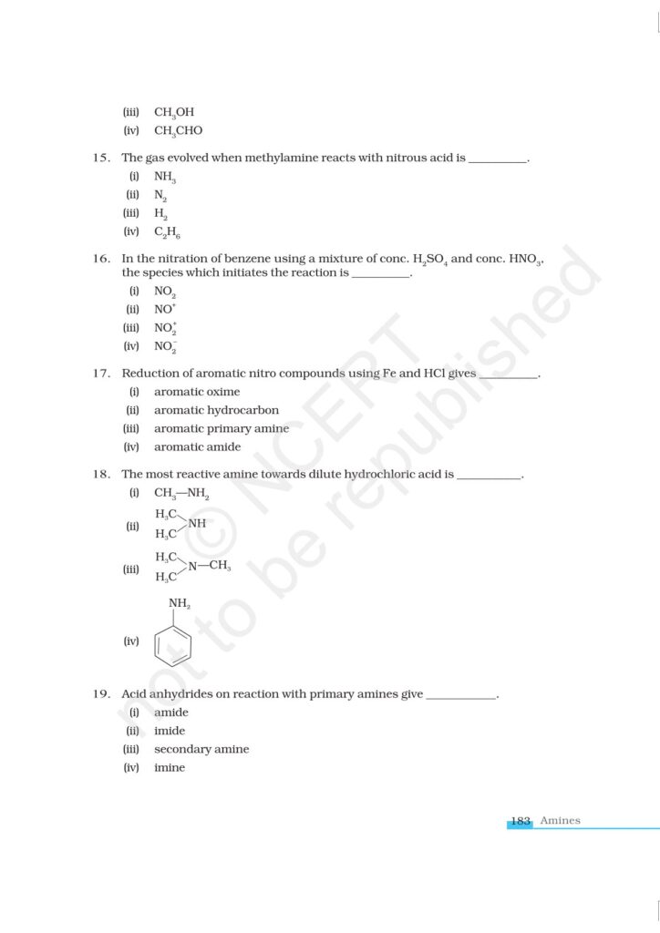 Organic Compounds Containing Nitrogen Class 12 NCERT Exemplar|CBSE|Biswajit Das
