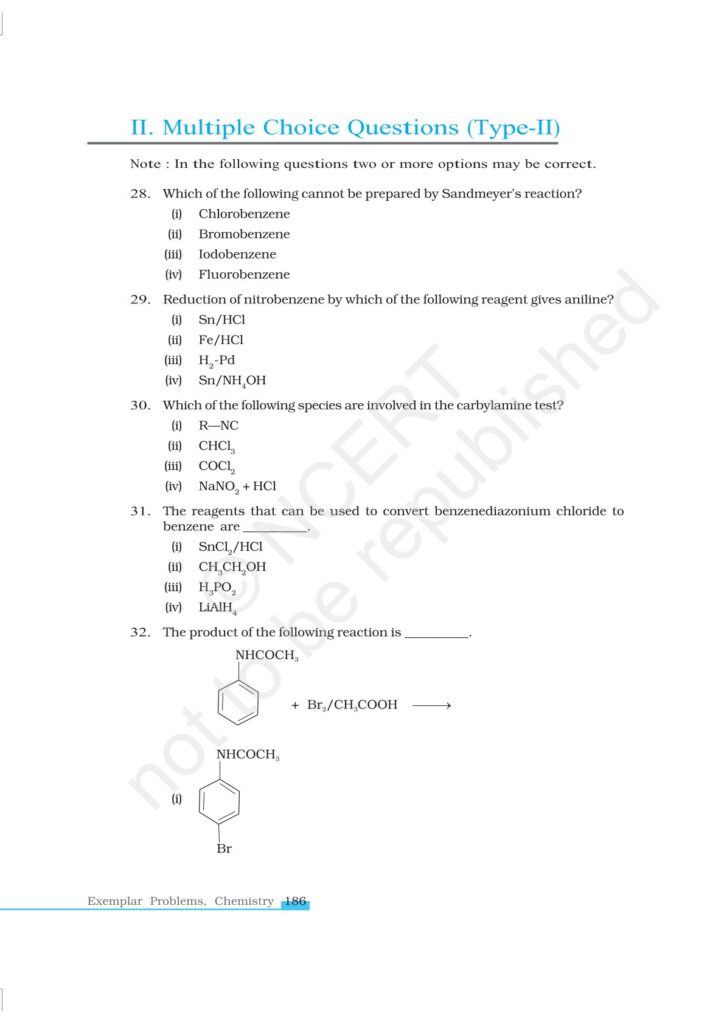 Organic Compounds Containing Nitrogen Class 12 NCERT Exemplar|CBSE|Biswajit Das
