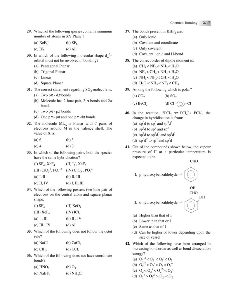Chemistry Module III Inorganic Chemistry for IIT JEE main and advanced Vineet Agarwal McGraw Hill Education PDFDrive removed 17 ALL ABOUT CHEMISTRY