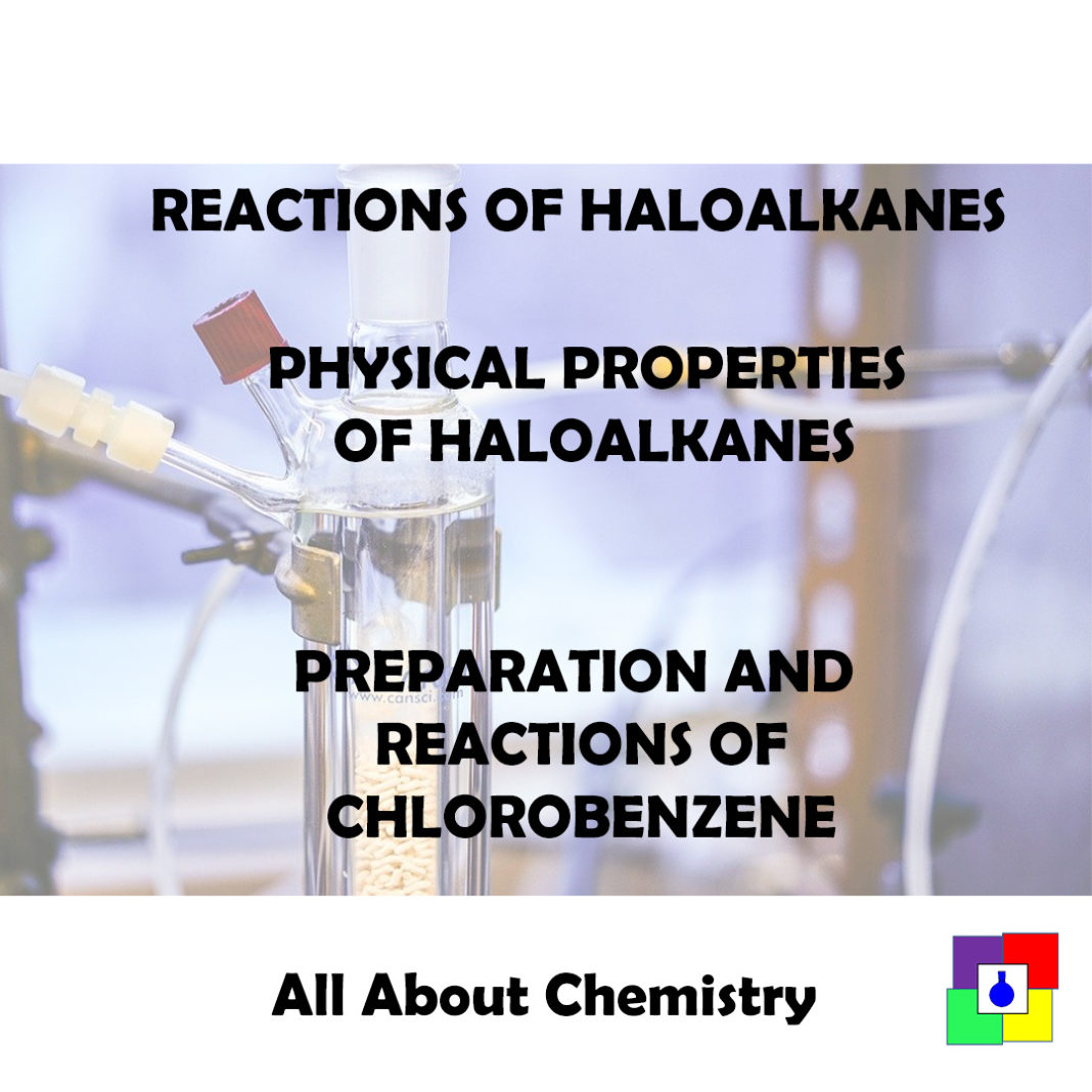 Reactions of alkyl halides